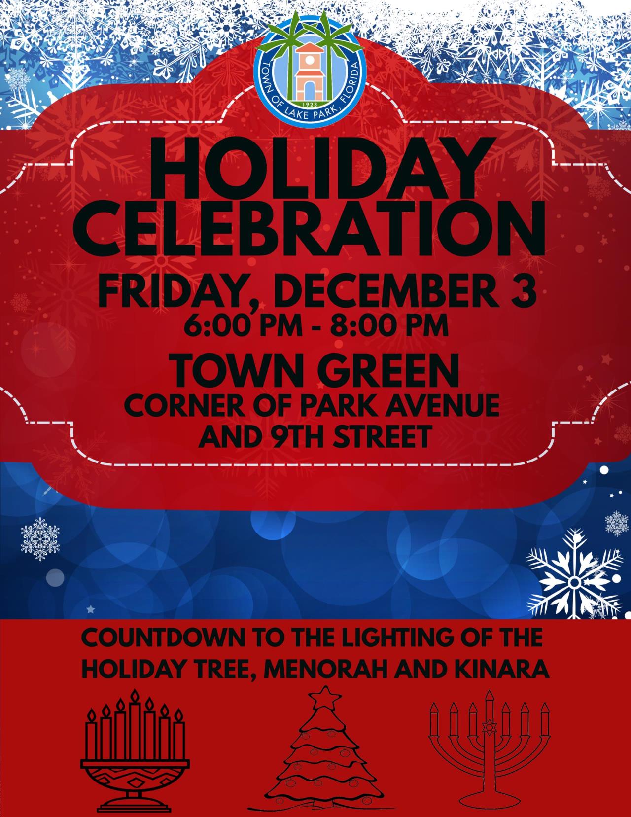 2021 Holiday Celebration Flyer