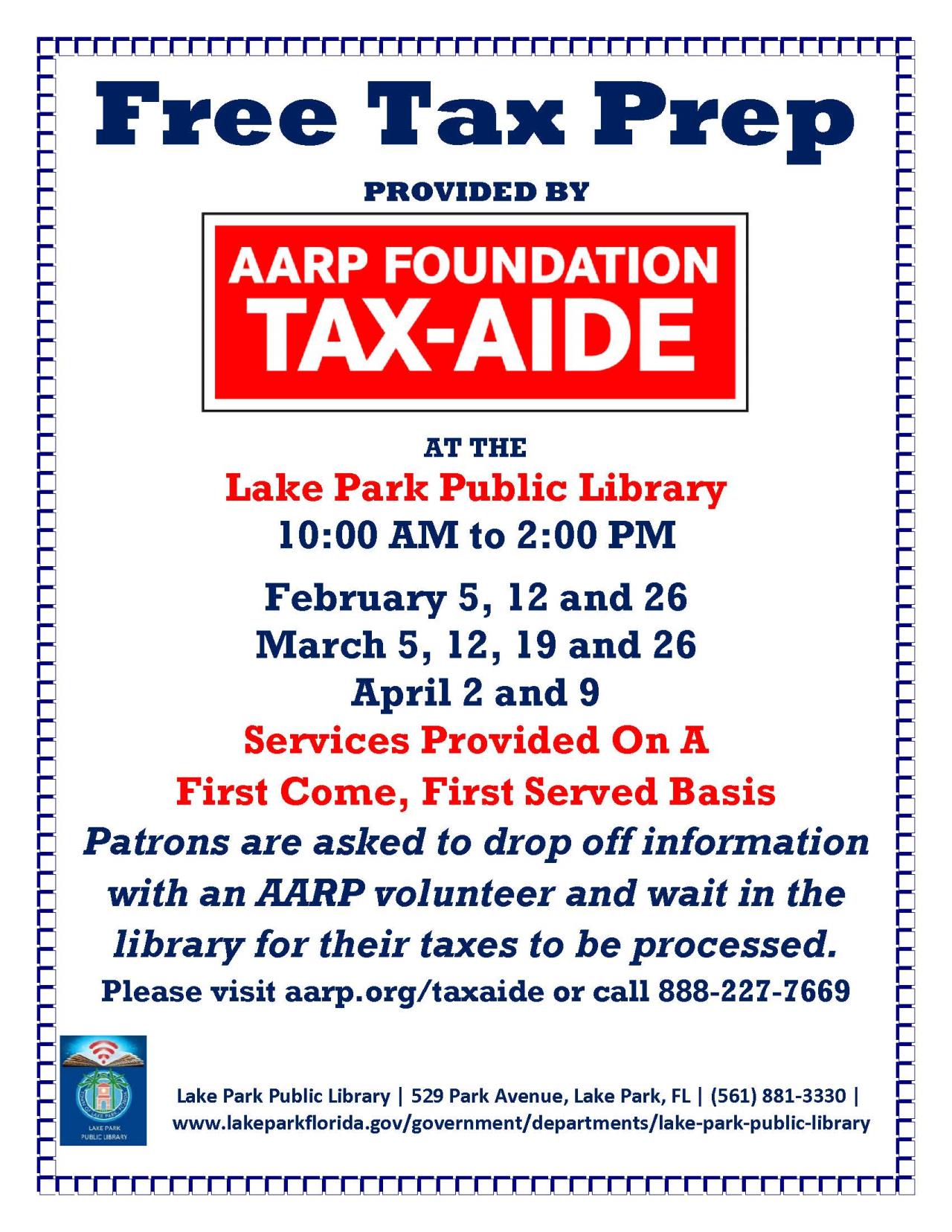 AARP Tax Prep 2022