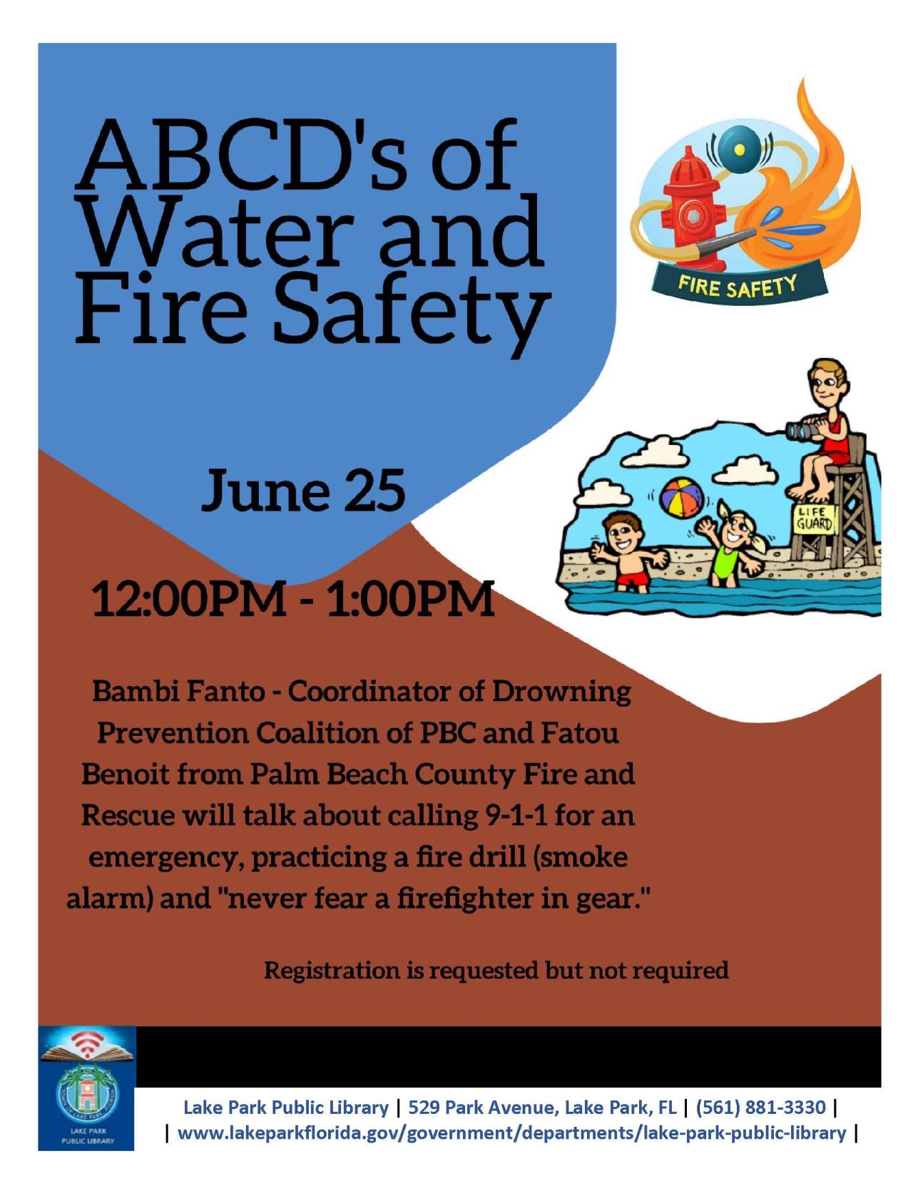 ABCD'S of Water and Fire Safety