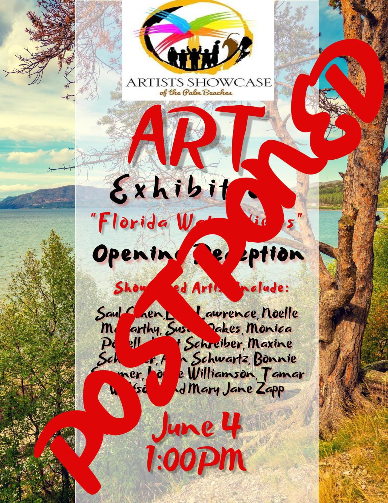 Postponed Artists of PBC Event