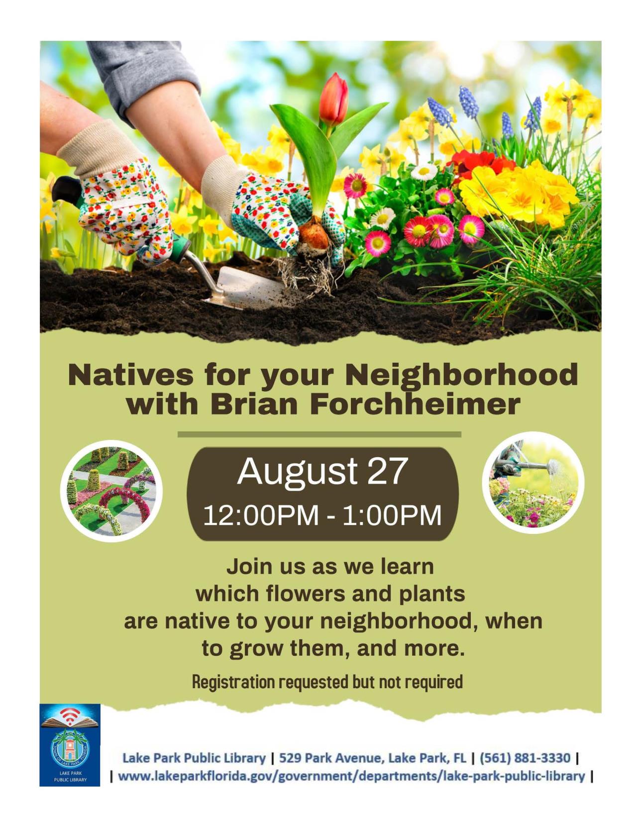 Natives for your Neighborhood with Brian Forchheimer 2