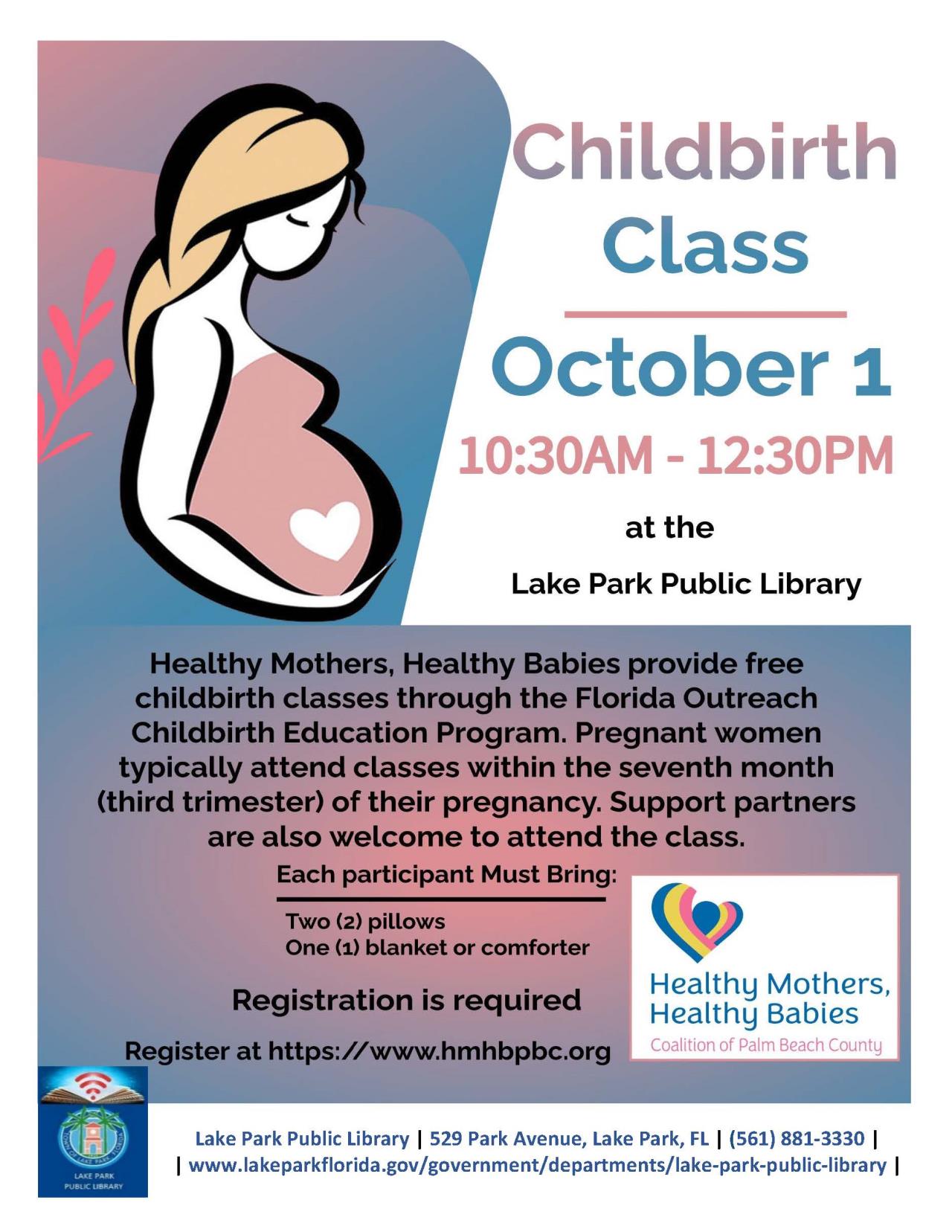 Childbirth Class Oct