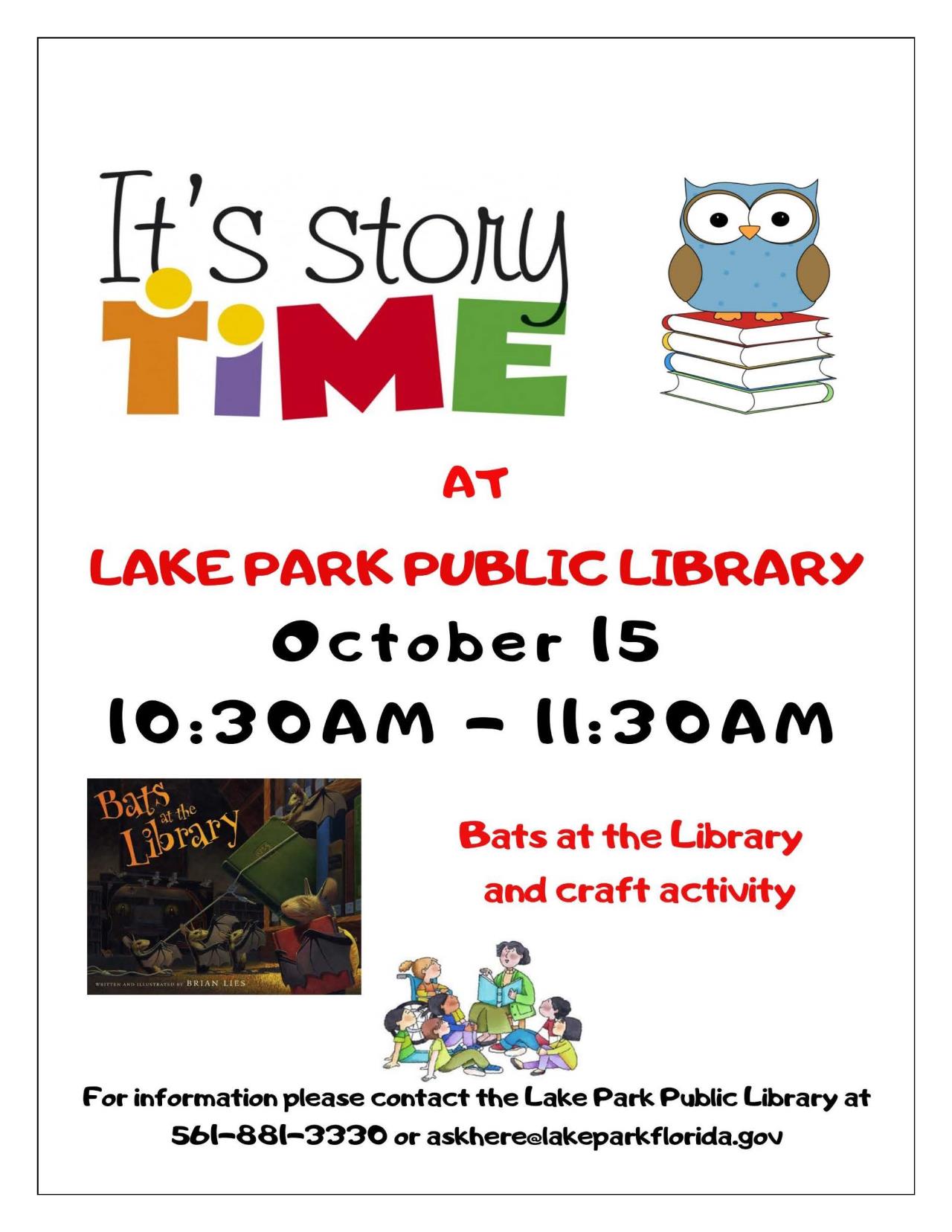 October Story Time 3.22