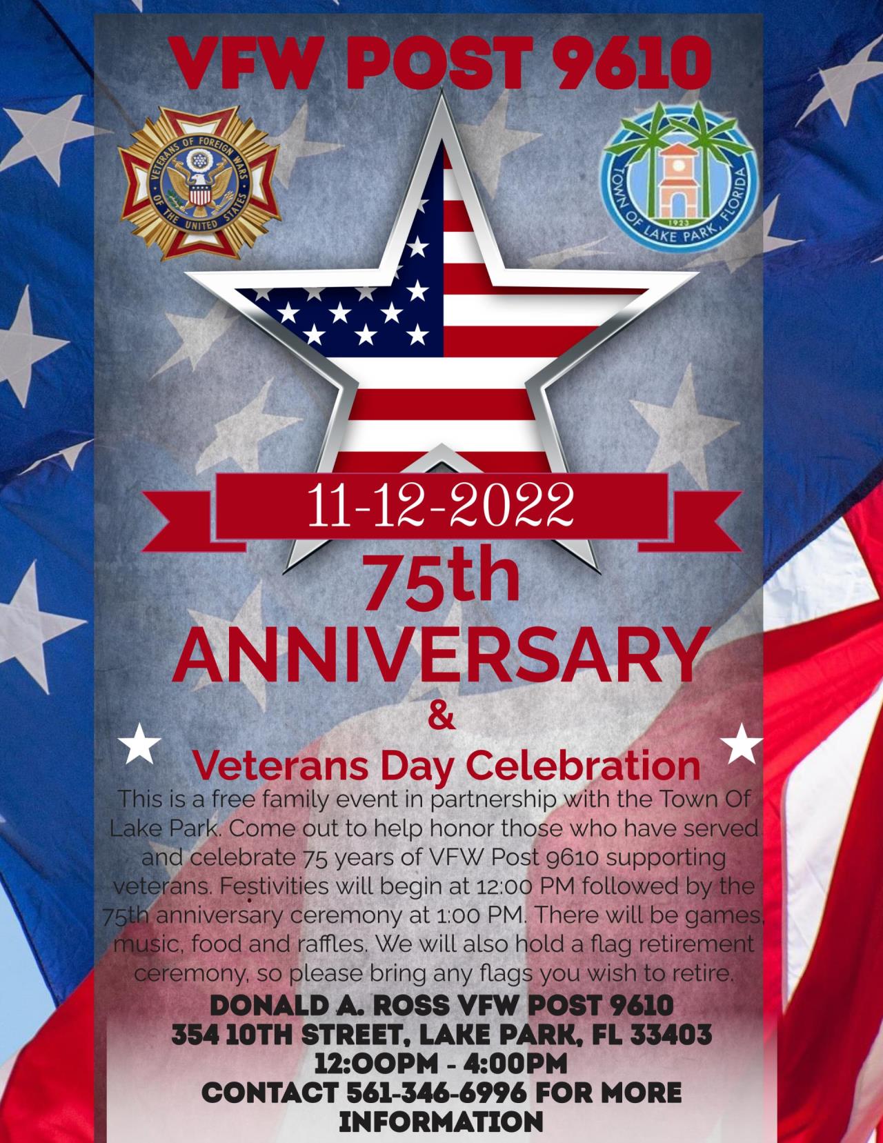 75th Anniversary Flyer