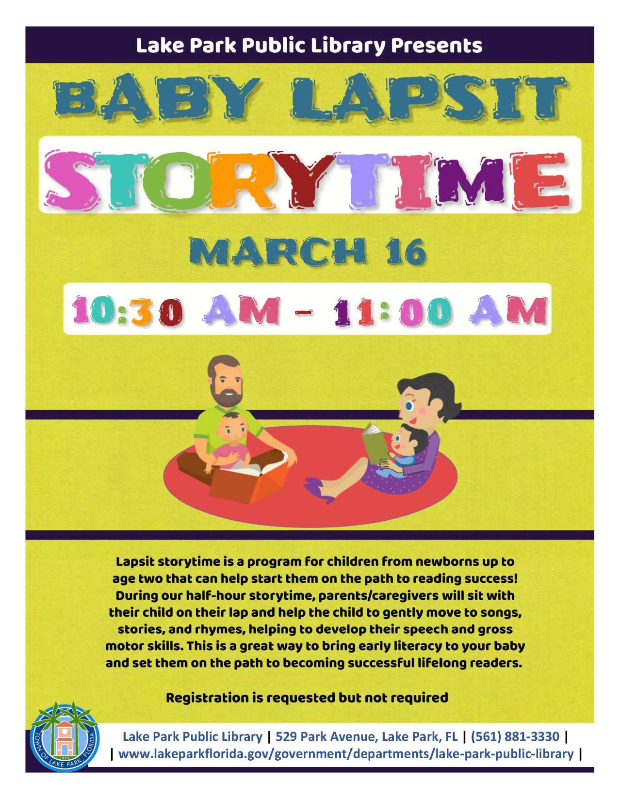 Baby Lapsit Storytime