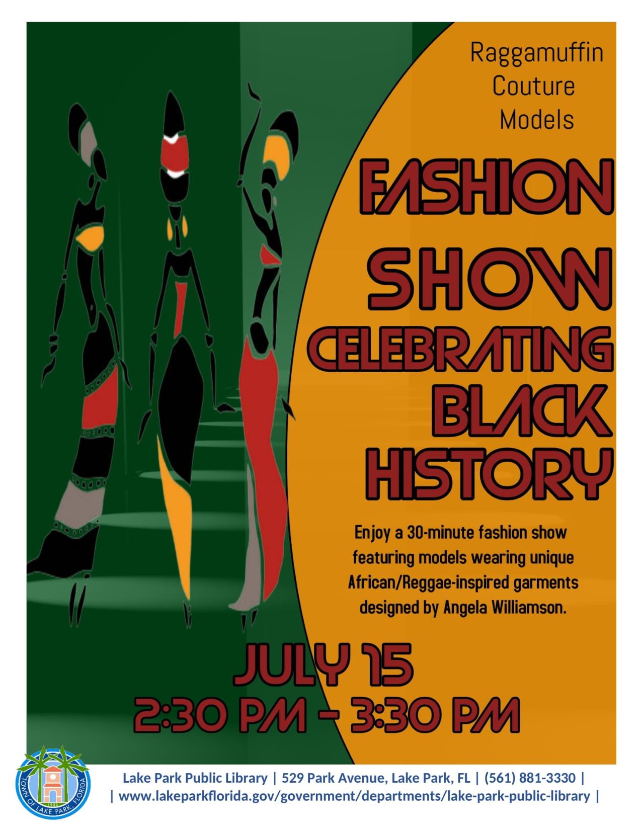 July Raggamuffin Couture Models Celebrate Black History Fashion Show-1