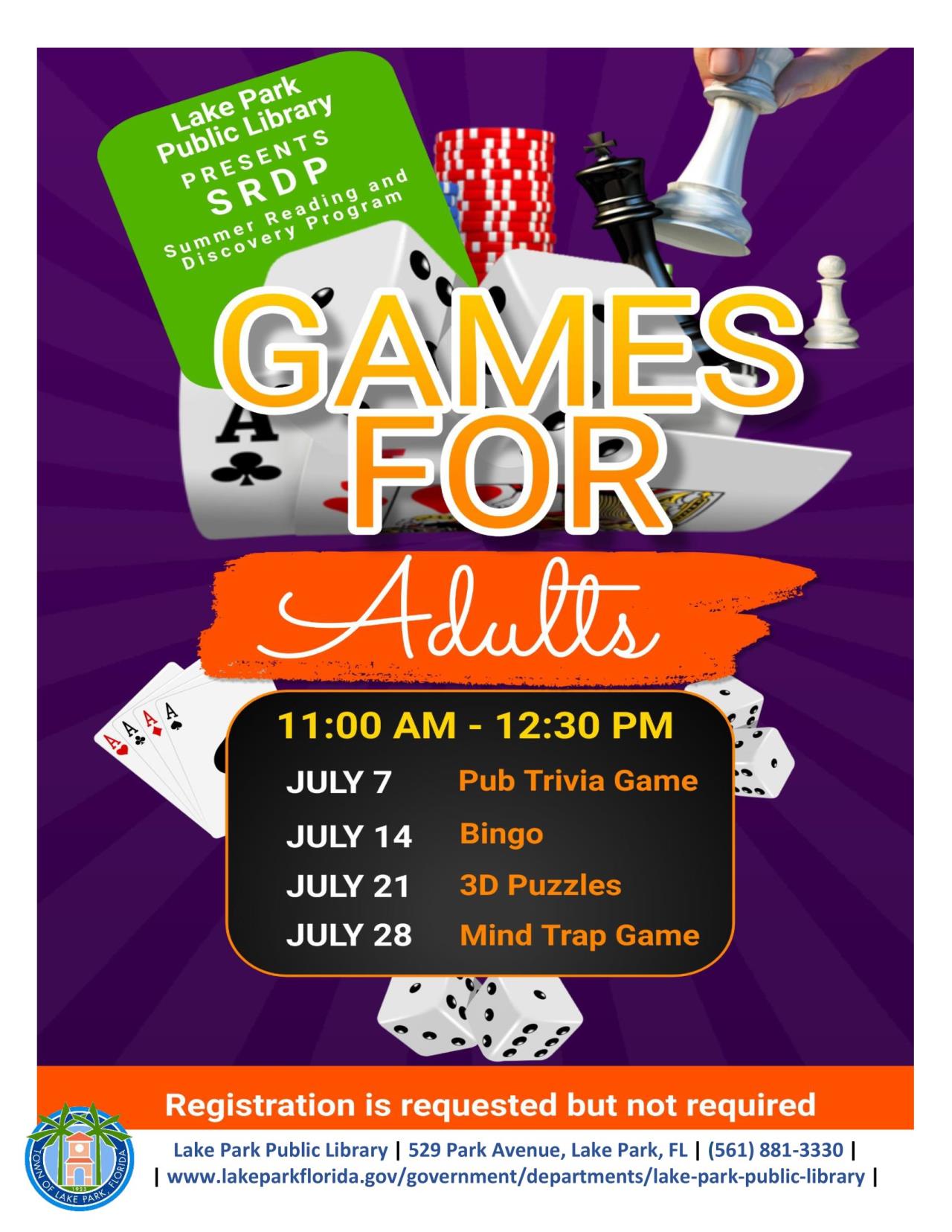 July Games for Adults