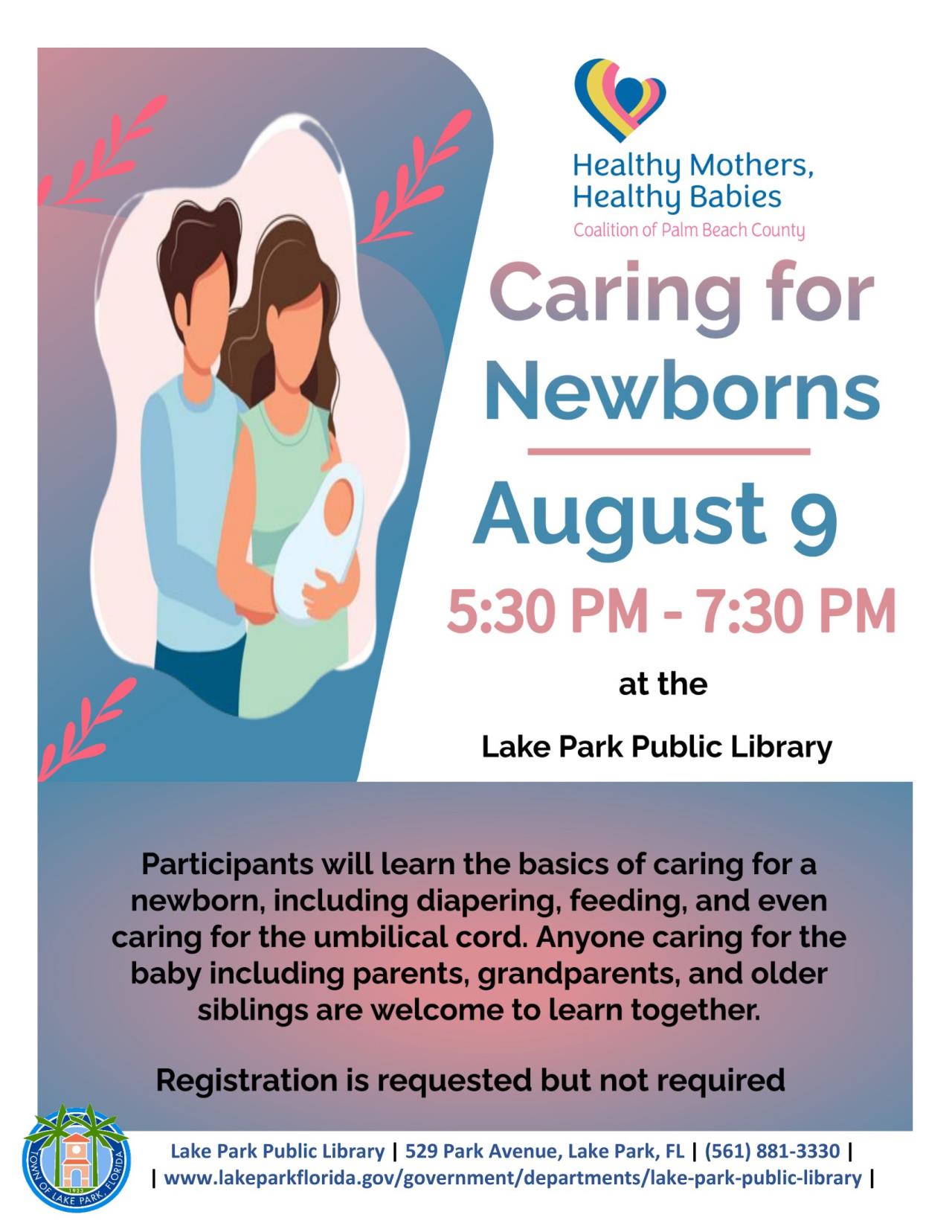 August Healthy Mothers Healthy Babies Caring for Newborns