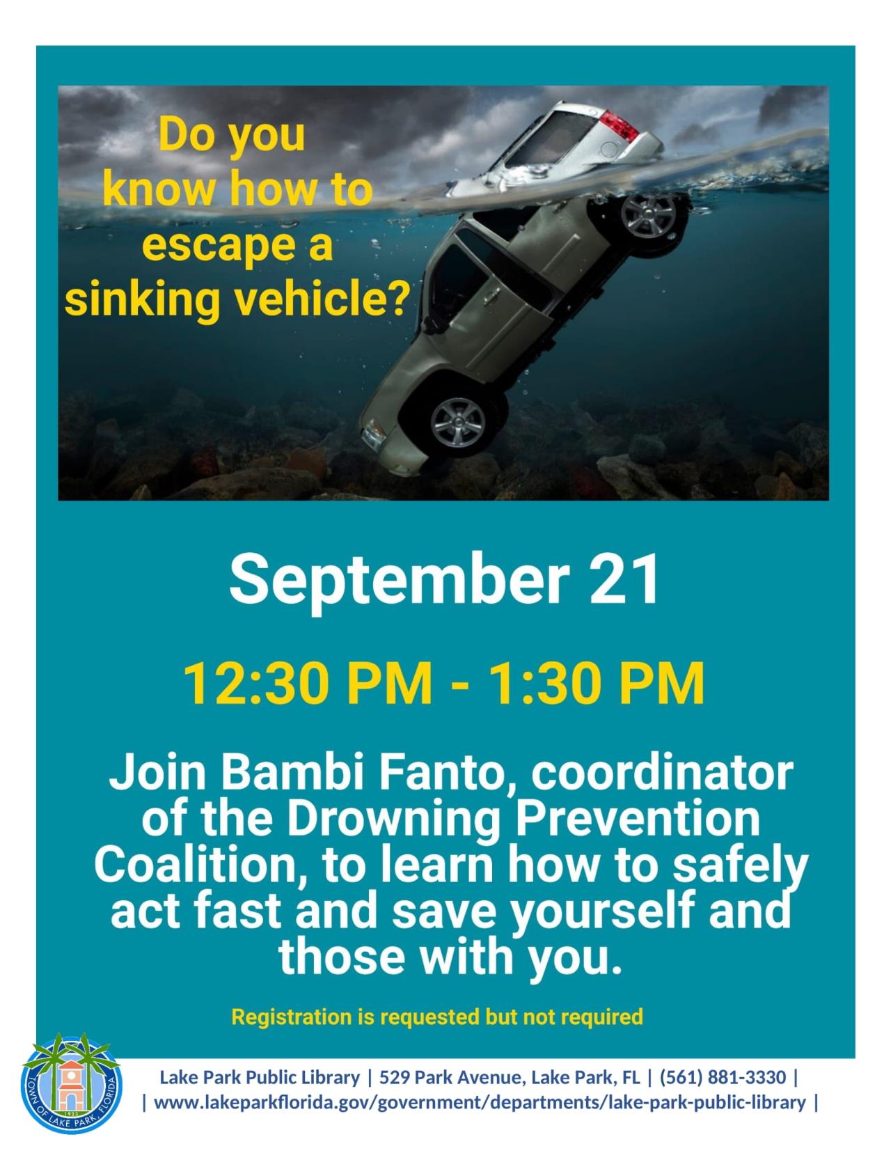 September How to Escape a Sinking Vehicle 8.8-1