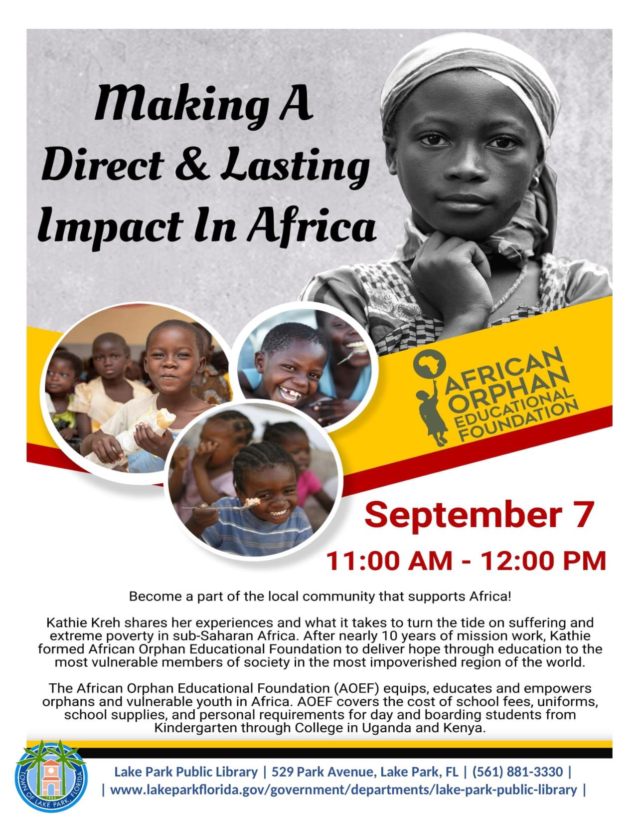 September Making A Direct & Lasting Impact In Africa 8.8-1