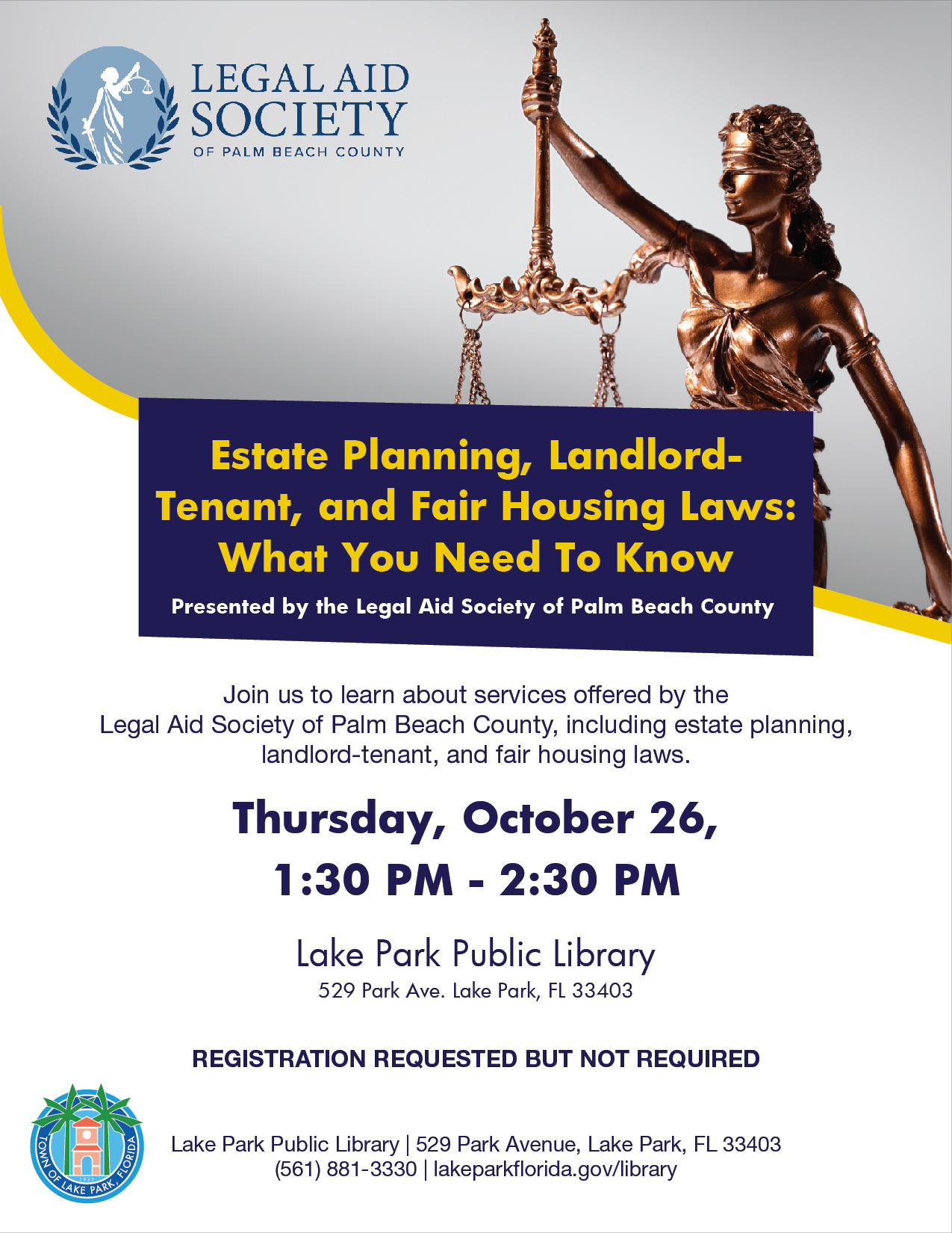 Legal Aid Society Oct 26-01