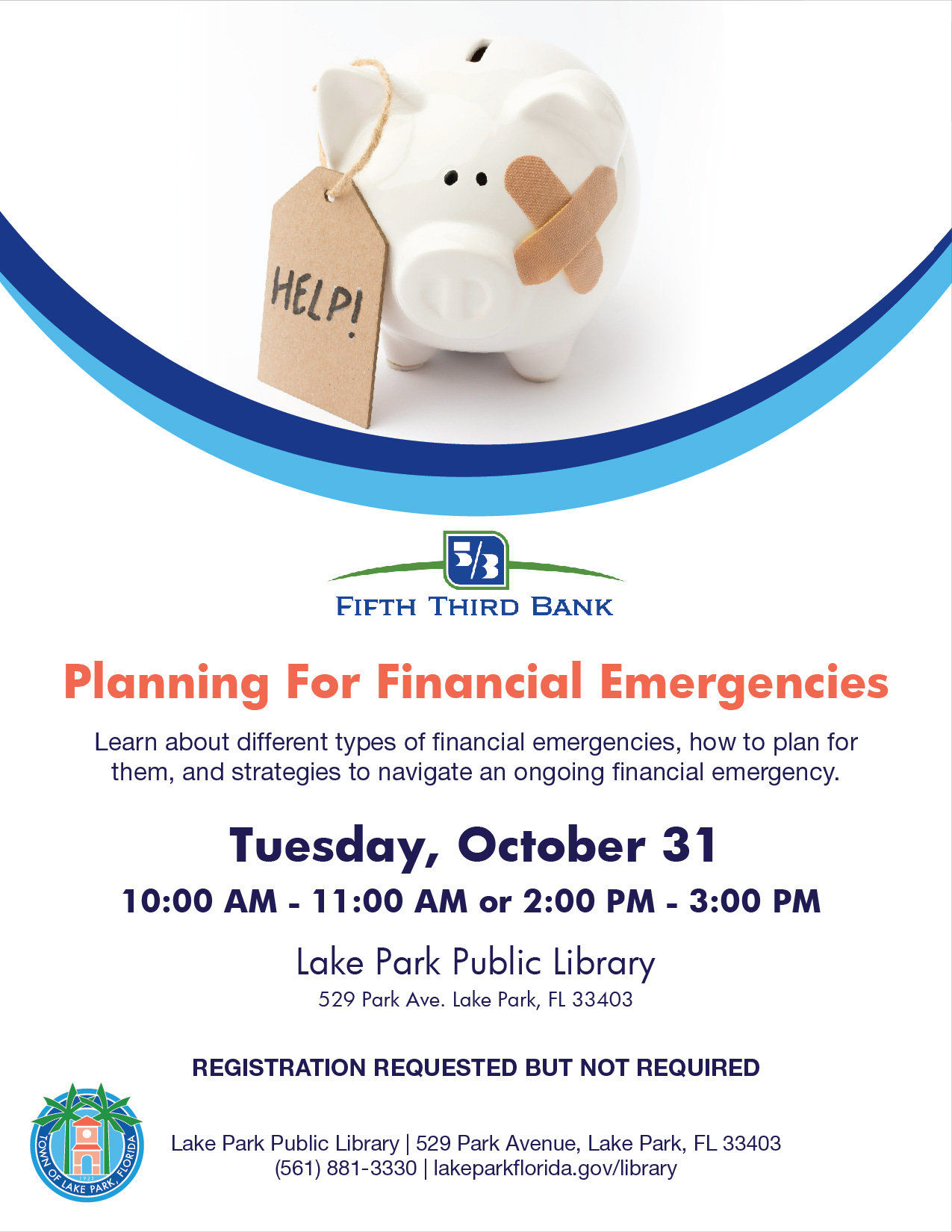 Planning for Financial Emergencies Oct 31-01