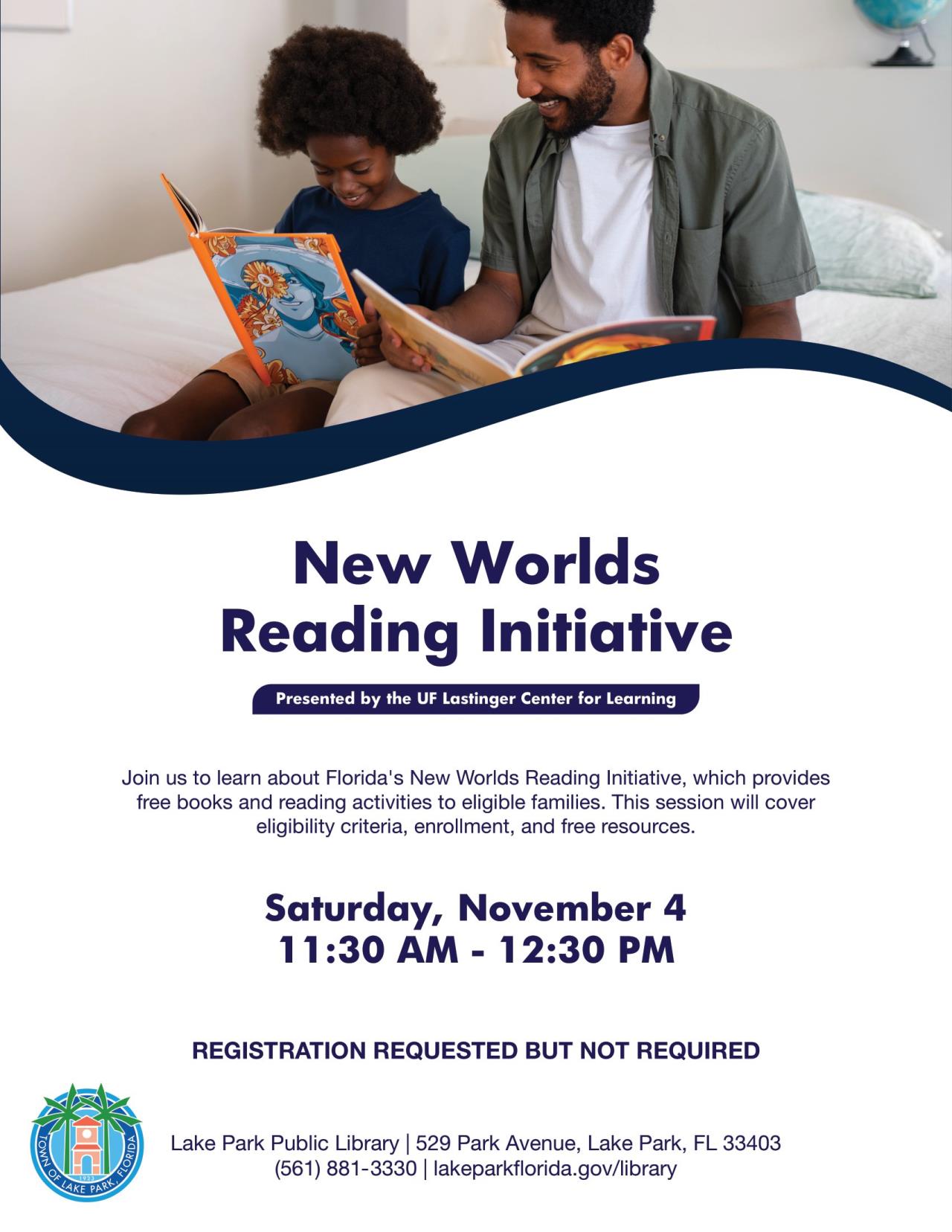 All About New Worlds Reading Initiative