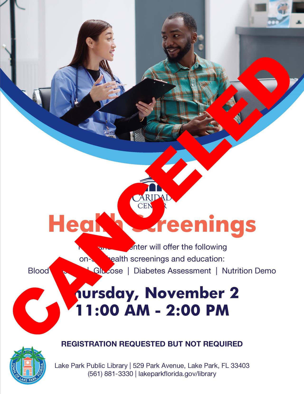 Screenings for all by Caridad Center_CANCELED