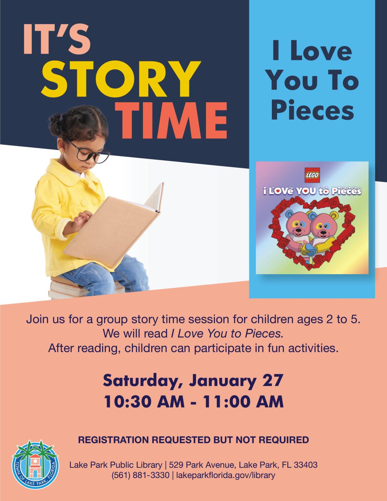 Story Time and Activity Sat January 27 copy