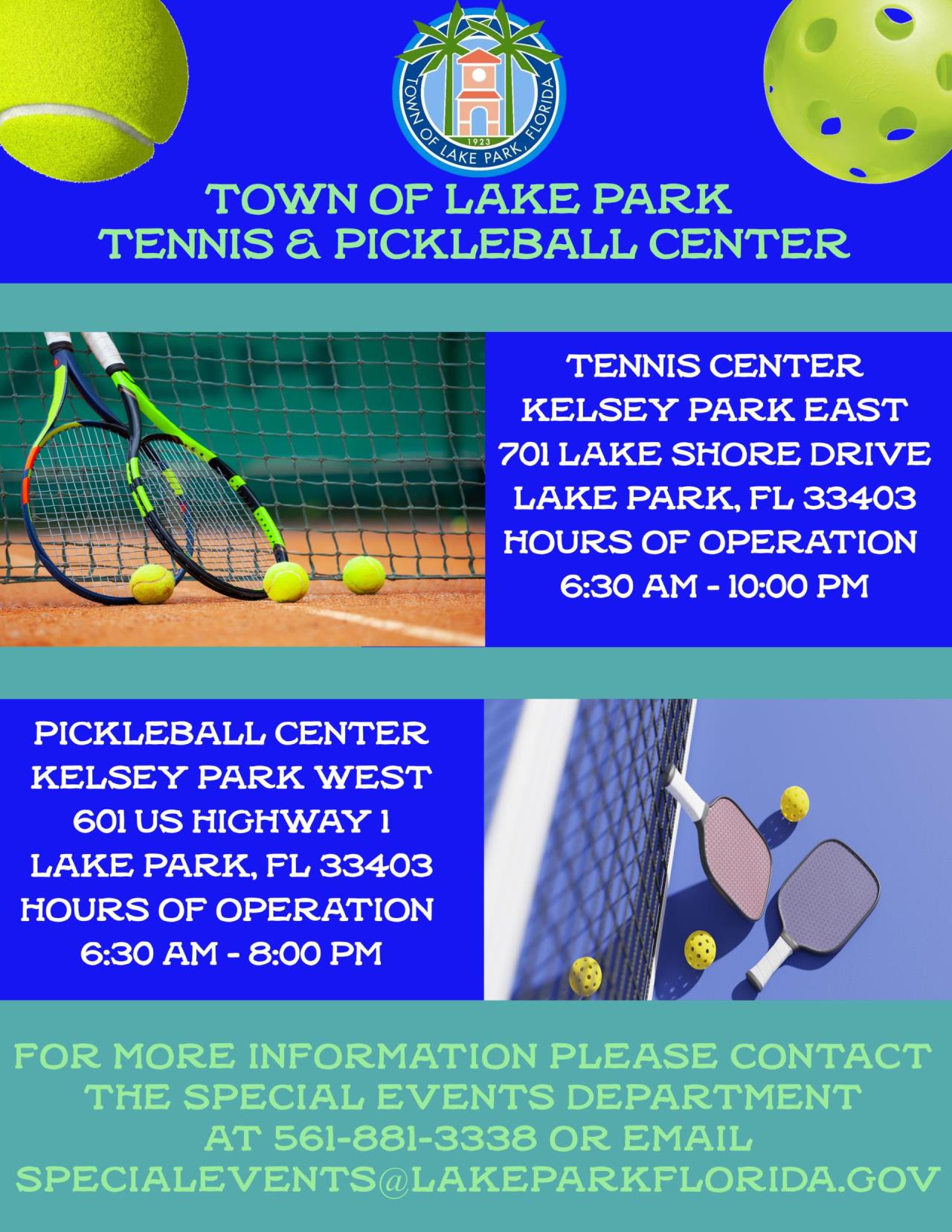 2024 Tennis  Pickleball Flyer