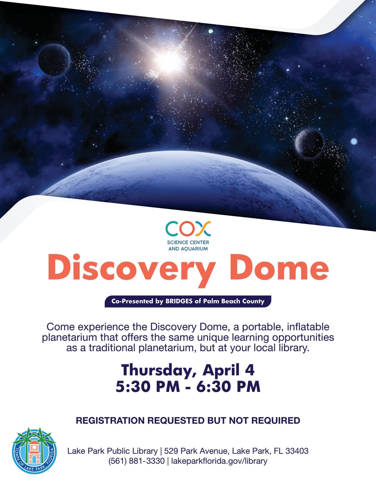 Discovery Dome by Cox Science Center and Aquarium