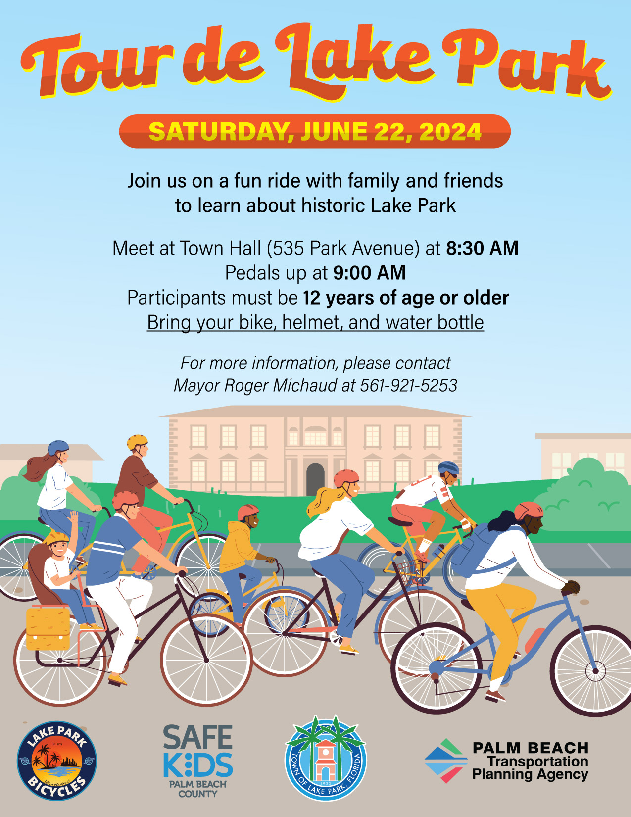 Tour de Lake Park Poster v2-01