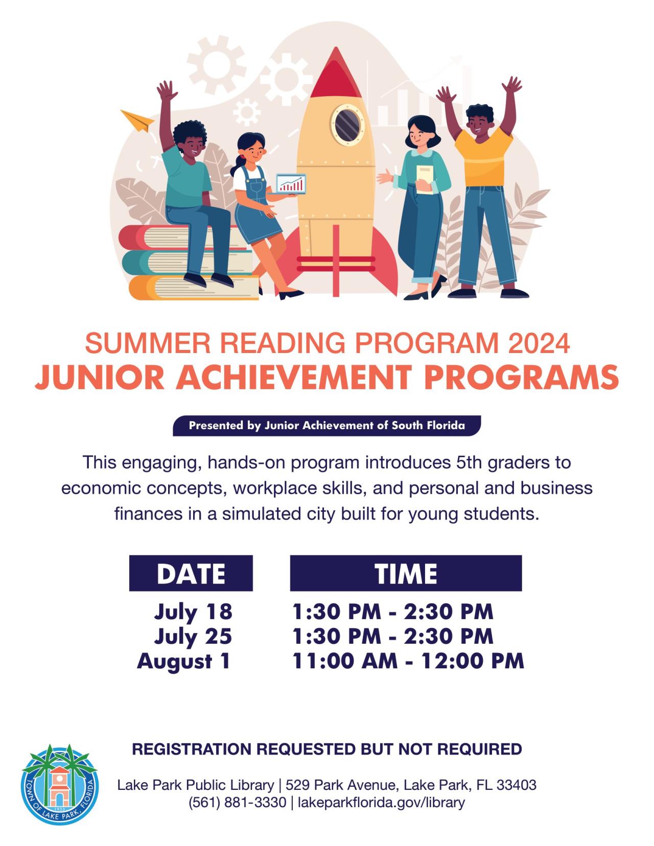 SRP 2024 Junior Achievement programs