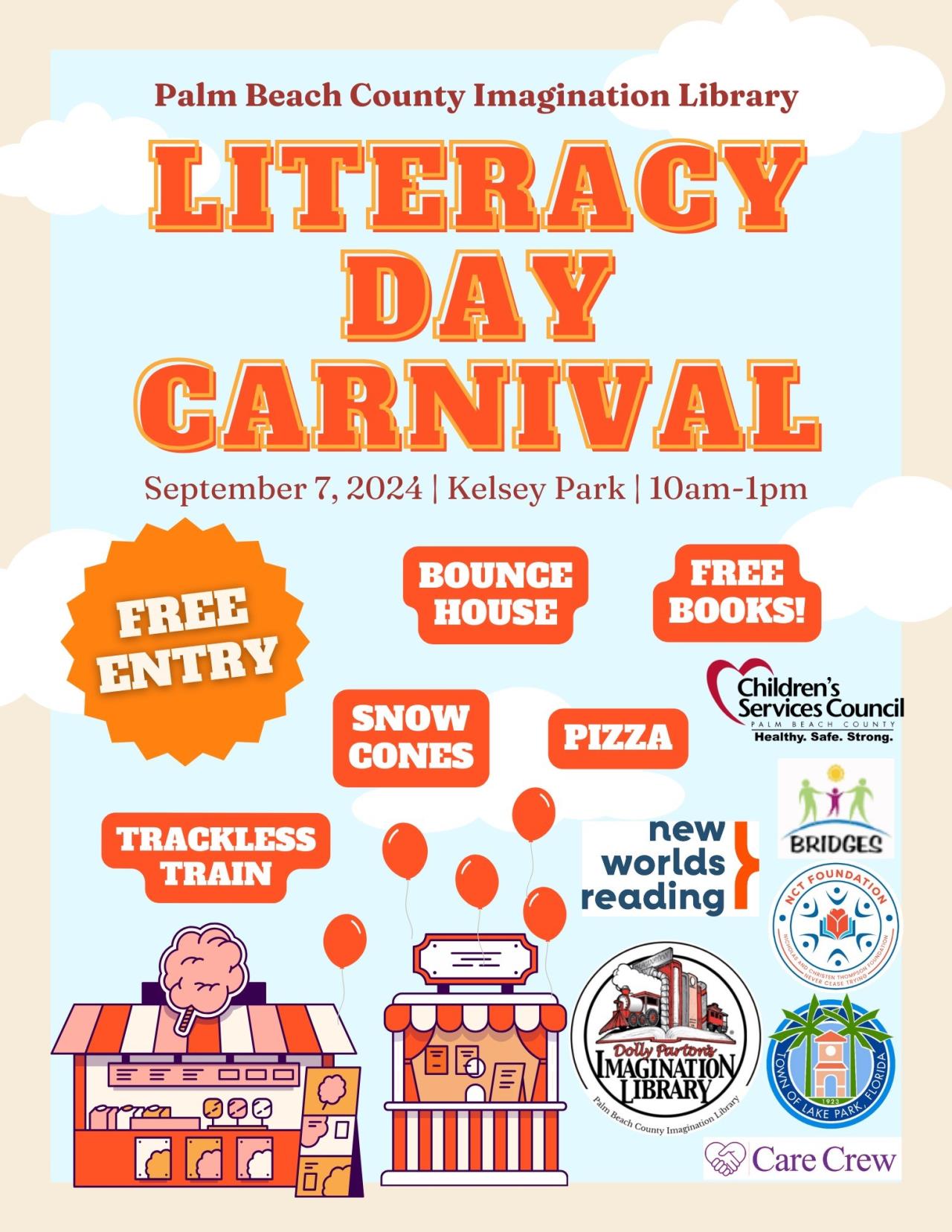 09.07.24 Literacy Day Carnival Flyer