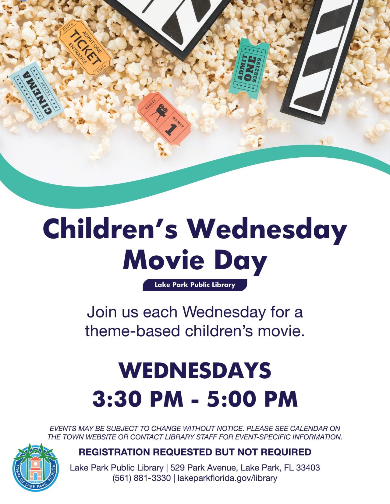 Childrens Wednesday Movie Day-1