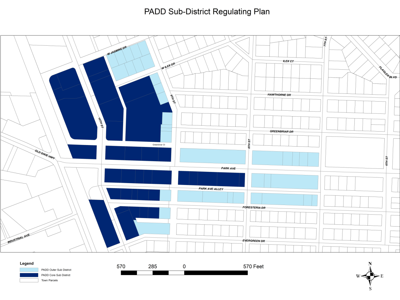 PADD Regulating Plan